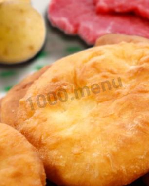 Беляши с картошкой и мясом