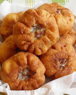 Беляши с сухими дрожжами на воде