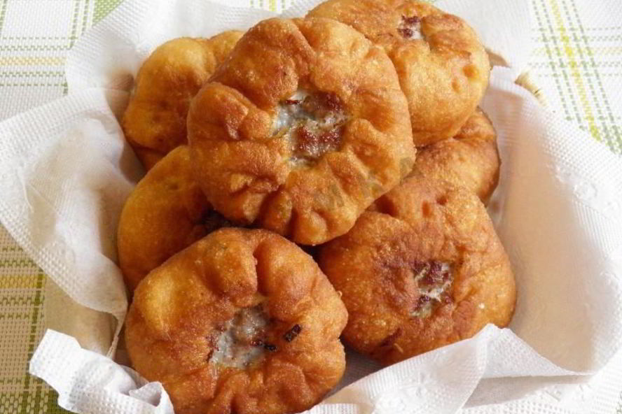 Рецепт беляшей с сухими дрожжами на воде