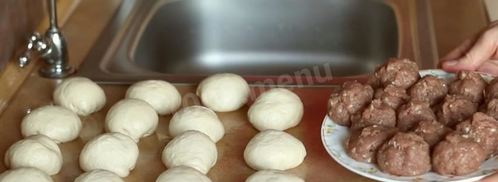 хрустящие беляши с мясом на дрожжевом тесте. Шаг 10