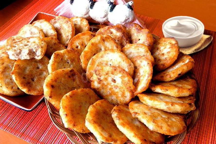 Рецепт ленивых беляшей на молоке