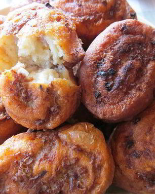 Ленивые беляши на творожном тесте