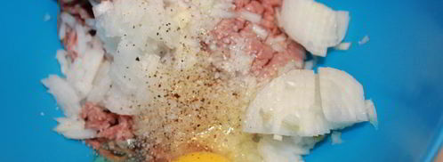 ленивые беляши под сырной шапочкой. Шаг 5