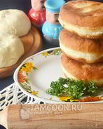 Постные беляши с картошкой