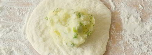 постные беляши с картошкой. Шаг 12