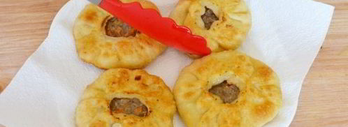 татарские беляши с мясом. Шаг 15