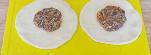 татарские беляши с мясом. Шаг 10