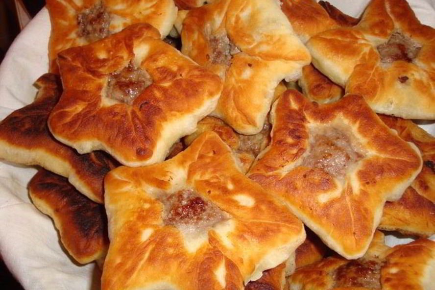 Рецепт звездных беляшиков