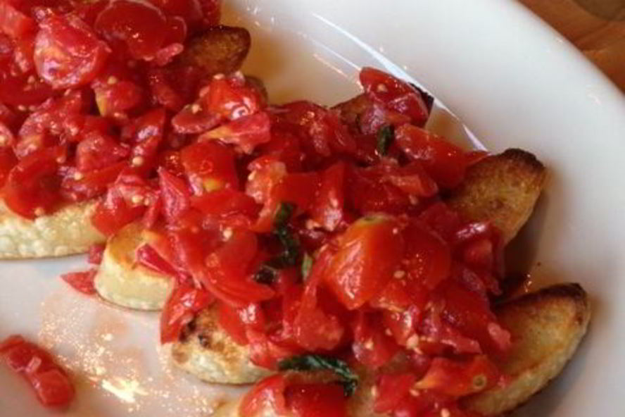 Рецепт брускетты из багета