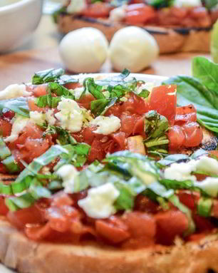 Брускетта капрезе