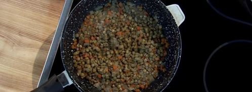 брускетта с чечевицей. Шаг 3