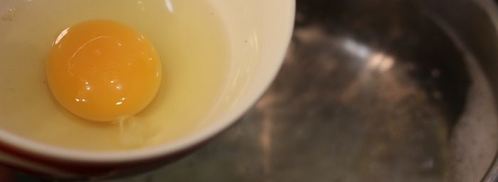 брускетта с фасолью и яйцом пашот. Шаг 12