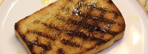 брускетта с фасолью и яйцом пашот. Шаг 16