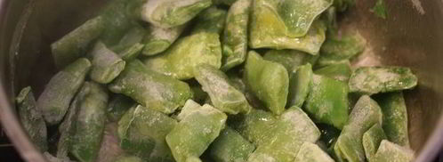 брускетта с фасолью и яйцом пашот. Шаг 6