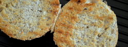 брускетта с горбушей и фасолью. Шаг 4