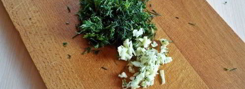 брускетта с кабачками-гриль. Шаг 9