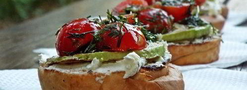 брускетта с кабачками-гриль. Шаг 19