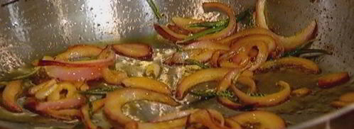 брускетта с красной фасолью и сладким перцем. Шаг 6