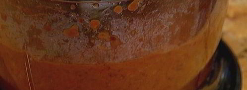 брускетта с красной фасолью и сладким перцем. Шаг 8