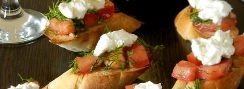 брускетта с помидорами и сыром. Шаг 12