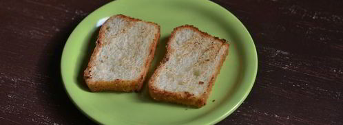 брускетта с рыбным салатом. Шаг 6