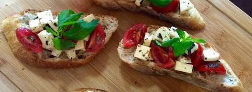 брускетта с сулугуни. Шаг 7