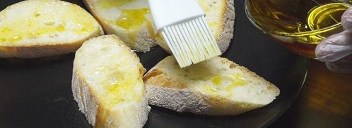 брускетта с сыром. Шаг 3