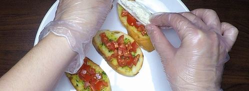 брускетта с сыром. Шаг 7