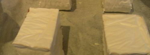 брускетта с теплым козьим сыром и уксусно-горчичной заправкой. Шаг 3