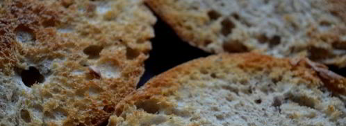 брускетта с запеченным корнем сельдерея и оливками. Шаг 6