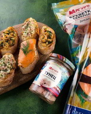 Трио из брускетт