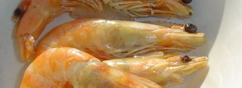 зеленая брускетта с креветками. Шаг 6