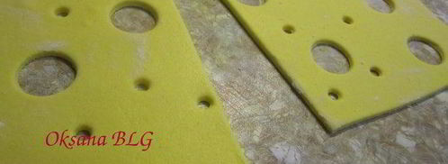 бисквитный торт гамбургер. Шаг 21