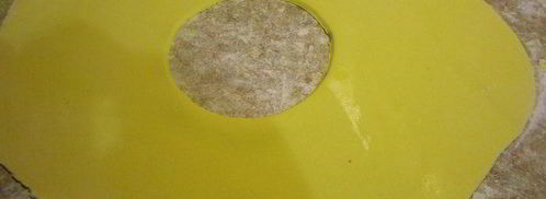 бисквитный торт гамбургер. Шаг 29