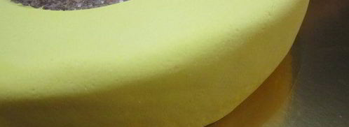 бисквитный торт гамбургер. Шаг 32