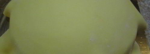 бисквитный торт гамбургер. Шаг 33