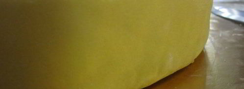 бисквитный торт гамбургер. Шаг 36