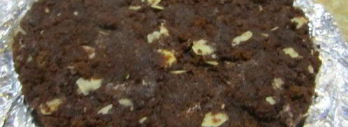 бисквитный торт гамбургер. Шаг 37