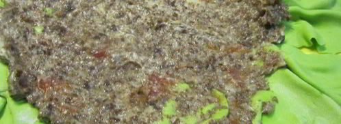 бисквитный торт гамбургер. Шаг 40