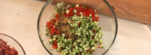 бургер из говядины с картофелем пай. Шаг 3