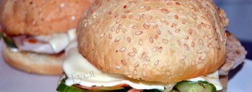 бургер с индейкой и сочными овощами. Шаг 13