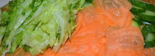 бургер с индейкой и сочными овощами. Шаг 4