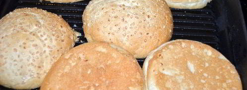 бургер с индейкой и сочными овощами. Шаг 7