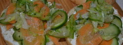 бургер с индейкой и сочными овощами. Шаг 10