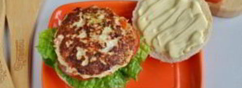 бургер с индейкой в азиатском стиле. Шаг 10