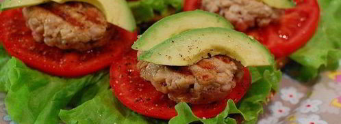 бургеры с котлетками из тунца и авокадо. Шаг 13