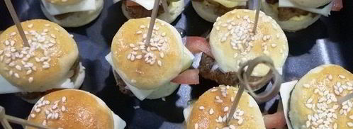 фуршетные мини-бургеры с курицей фри. Шаг 24