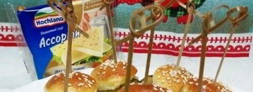 фуршетные мини-бургеры с курицей фри. Шаг 25