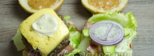 гамбургер c говядиной. Шаг 17