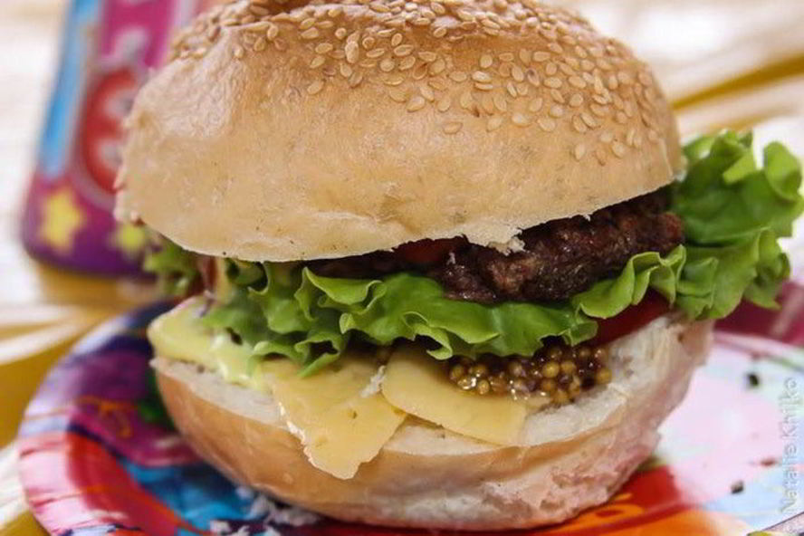 Рецепт гамбургера для пикничка